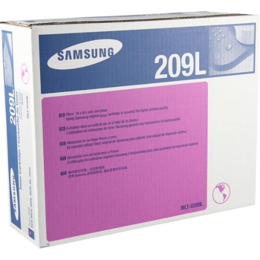 Picture of Samsung MLT-D209L Black Laser Toner Cartridge (5000 Yield)