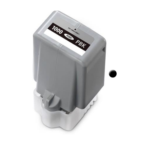 Picture of Compatible PFI-1000PBK Photo Black Pigment Ink Cartridge (80 ml)