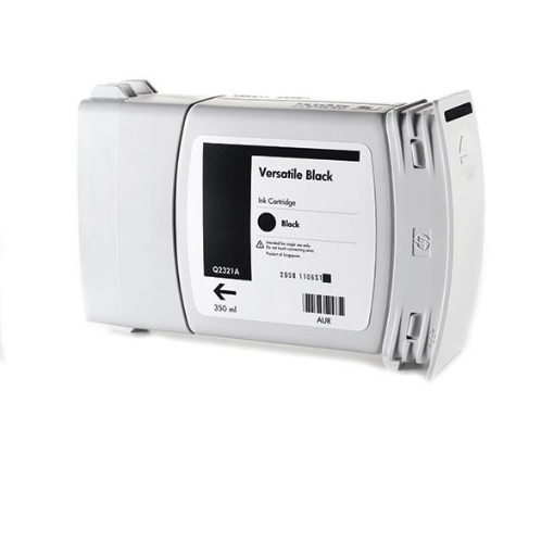 Picture of HP Q2321A (TIJ 2.5 Hybrid) Black Ink Cartridge (350ml)