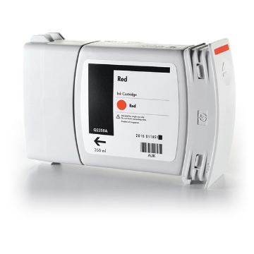 Show details for HP Q2358A (TIJ 2.5 Hybrid) Red Ink Cartridge (350ml) Picture of HP Q2358A (TIJ 2.5 Hybrid) Red Ink Cartridge (350ml)
