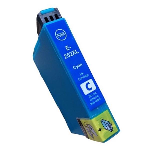 Picture of Compatible T252XL220 (Epson 252XL) High Yield Cyan Inkjet Cartridge (1100 Yield)