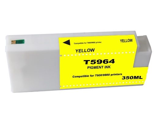 Picture of Compatible T596400 Yellow Inkjet Cartridge (350 ml)