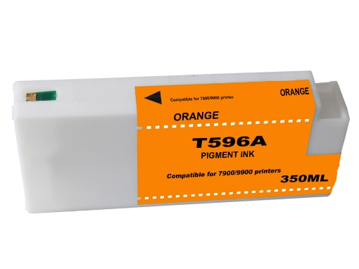 Picture of Compatible T596A00 Orange Inkjet Cartridge (350 ml)