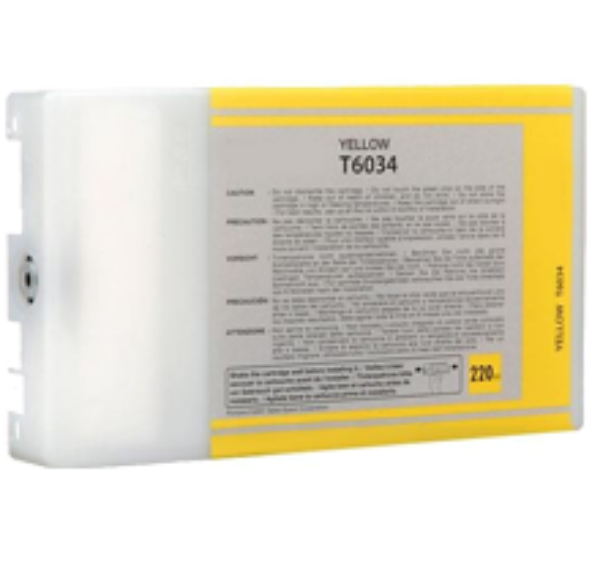 Picture of Compatible T603400 Yellow UltraChrome K3 Ink Cartridge (220 ml)