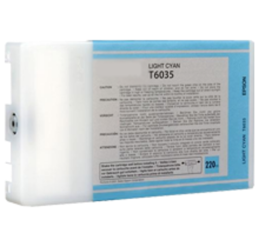 Picture of Compatible T603500 Light Cyan UltraChrome K3 Ink Cartridge (220 ml)