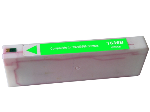 Picture of Compatible T636B00 Green UltraChrome HDR Ink Cartridge (700 ml)