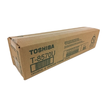 Show details for Toshiba T-8570U Black Toner Cartridge (73900 Yield) Picture of Toshiba T-8570U Black Toner Cartridge (73900 Yield)