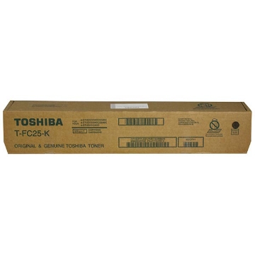 Show details for Toshiba TFC25K Black Toner Cartridge (34200 Yield) Picture of Toshiba TFC25K Black Toner Cartridge (34200 Yield)