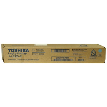 Show details for Toshiba TFC65C Cyan Toner Cartridge (29500 Yield) Picture of Toshiba TFC65C Cyan Toner Cartridge (29500 Yield)