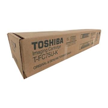 Show details for Toshiba TFC75UK Black Toner Cartridge (77400 Yield) Picture of Toshiba TFC75UK Black Toner Cartridge (77400 Yield)
