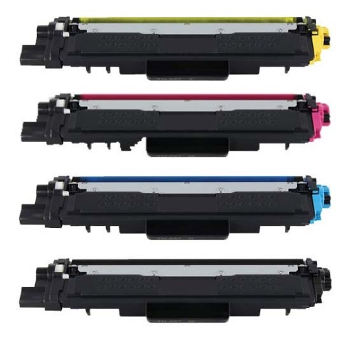 Picture of Bundled TN-227BK, TN-227C, TN-227M, TN-227Y High Yield Black, Cyan, Magenta, Yellow Toner Cartridges