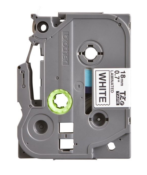 Picture of Compatible TZe-241 (TZ-241) Black Print on White Label Tape (3/4 inch x 26.25 feet)