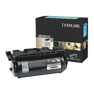 Show details for Lexmark X644H11A Black Toner Cartridge (21000 Yield) Picture of Lexmark X644H11A Black Toner Cartridge (21000 Yield)
