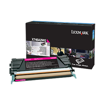 Show details for Lexmark X746A2MG Magenta Toner (7000 Yield) Picture of Lexmark X746A2MG Magenta Toner (7000 Yield)