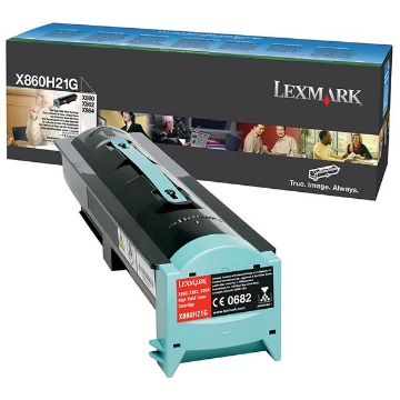 Show details for Lexmark X860H21G Black Toner Cartridge (35000 Yield) Picture of Lexmark X860H21G Black Toner Cartridge (35000 Yield)