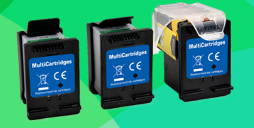 Picture of Ninestar Eco-saver 3706C001 (PG-260XL) Black 1 OEM printhead+3 Eco-Saver tank with new chip (equal to 3 Canon PG260xl Cartridges)